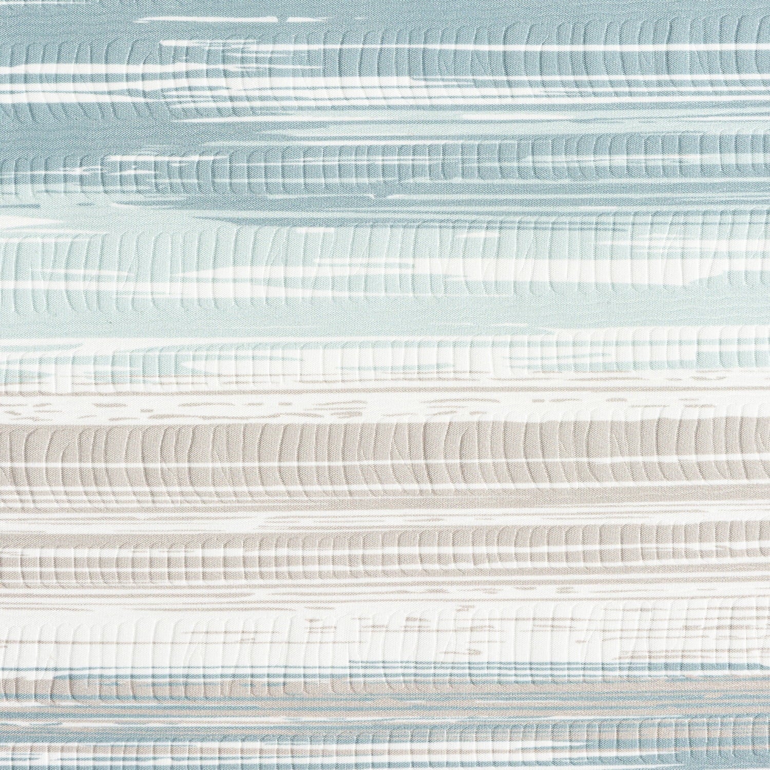 Mainstays Ombre Sweep Easy Hang Hookless Fabric Shower Curtain, 70" x 74", Blue, Green, Taupe