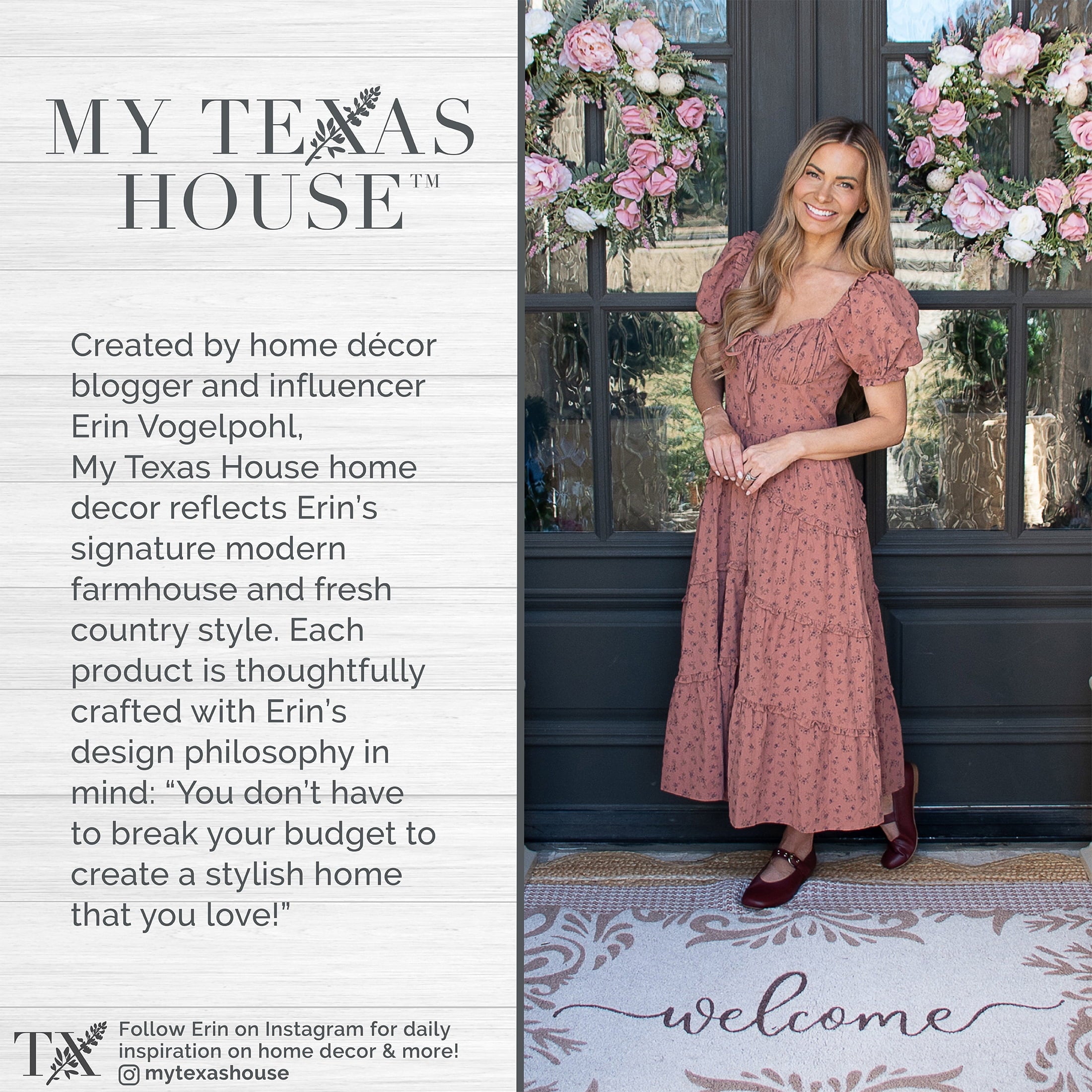 My Texas House Full/Queen Quilt Set, All-Season, 3-Piece, Sage Capri Jacobean Floral